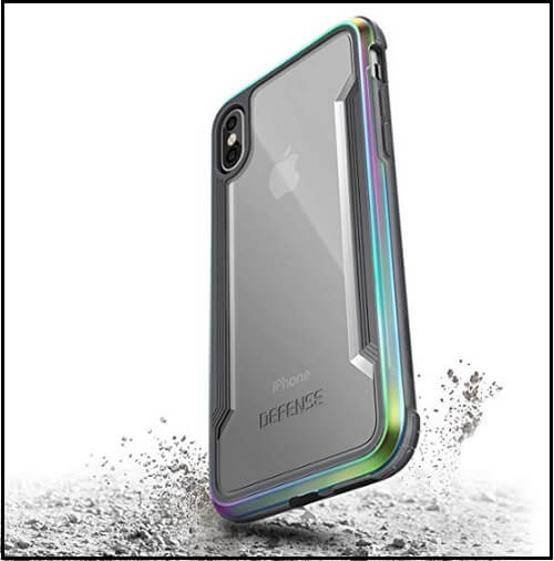 X-Doria’s High Quality light Slim & Great Grip iPhone XS Metal Bumper case