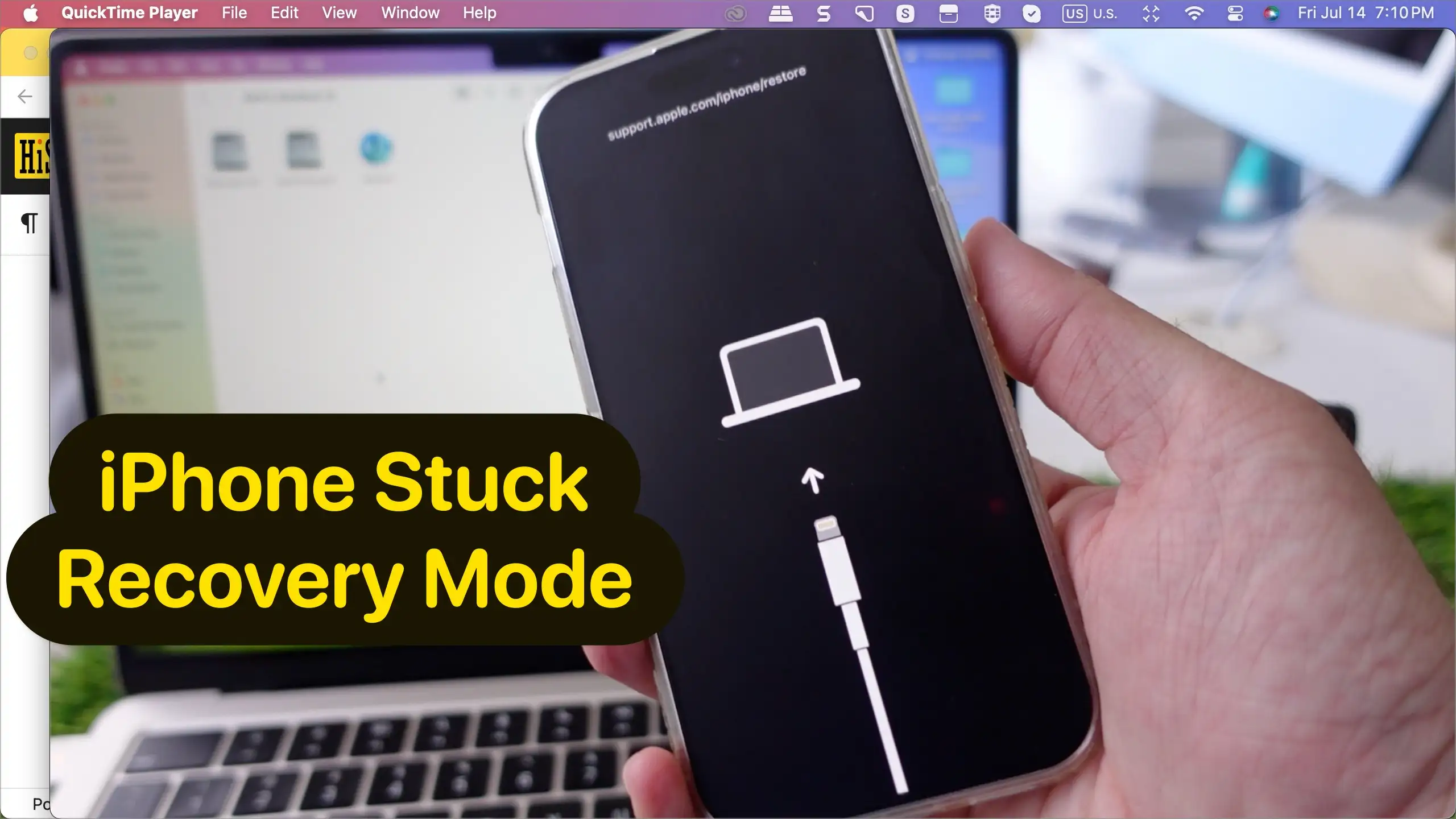 Fix iPhone 15 Stuck On Recovery Mode (Won't Restore Error)