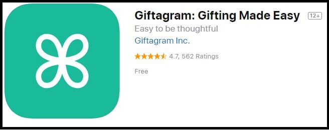 giftagram Money Saving and Shopping app for iPhone