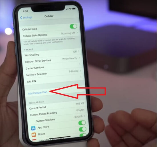 Add Cellular Plan on iPhone XS max iPhone XS and iPhone XR