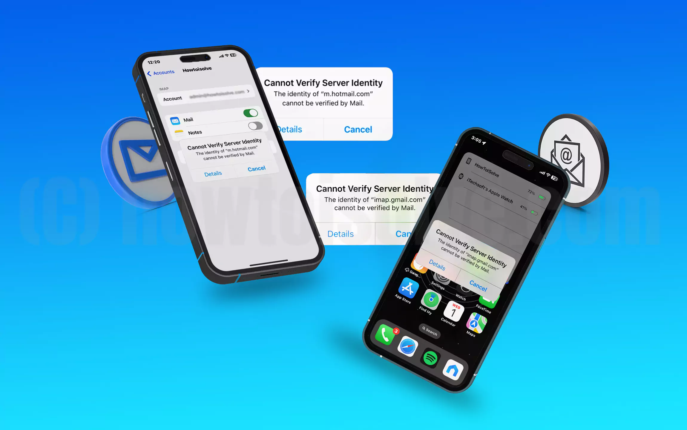 Cannot Verify Server Identity iPhone