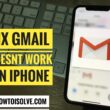 gmail not working on iPhone iPad cannot get mail on iOS due to server error