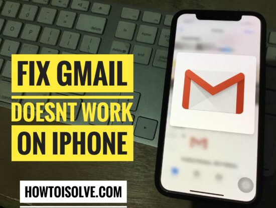 gmail not working on iPhone iPad cannot get mail on iOS due to server error