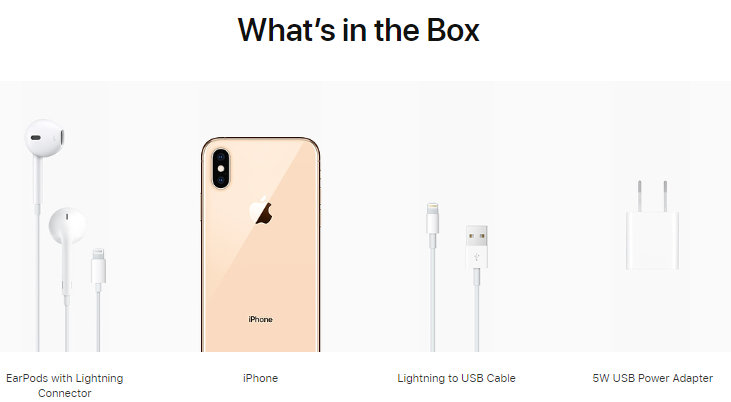 what is in the box in iPhone XS Max unlocked Deals USA