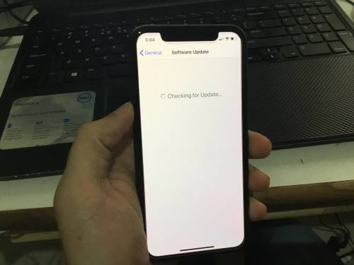iPhone XS max Software Update
