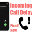 incoming call Delayed or not sounding