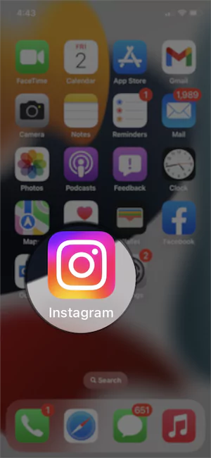 open-instagram-app-on-iphone