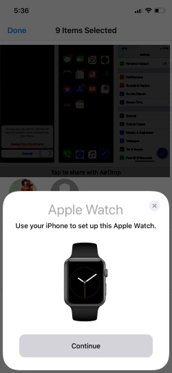 pair new apple watch with iPhone