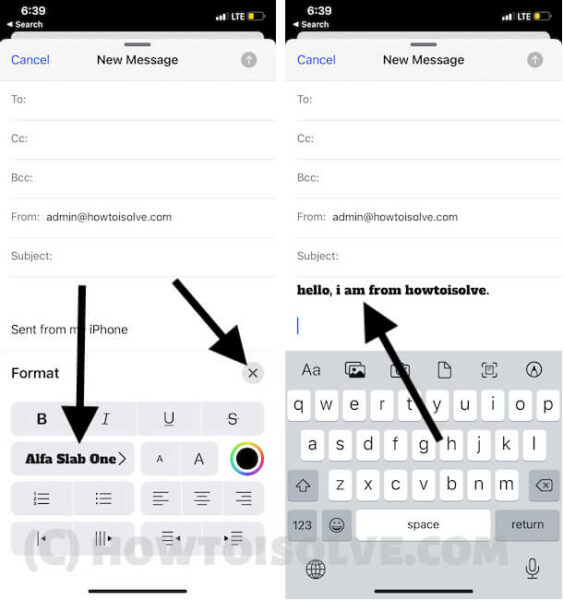 How to Change Font Style iOS 18/17.6.1 Notes, Mail, Safari