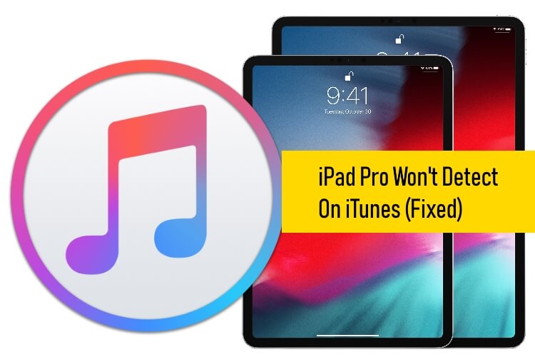 iPad Pro не обнаруживается в iTunes на Mac или ПК