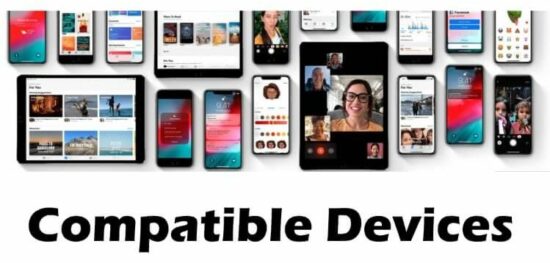 iOS 13 Compatible Devices list