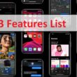 iOS 13 features List