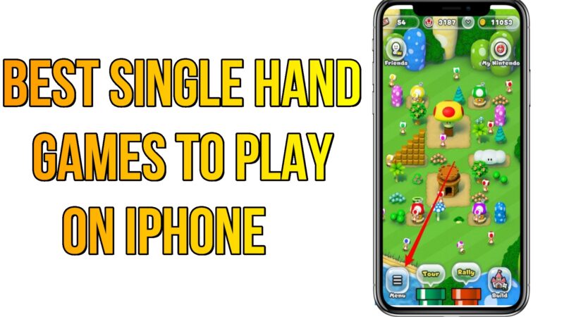 Best Single Hand Games to Play on iOS iPhone