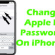 Change Apple ID password on iPhone and iPad