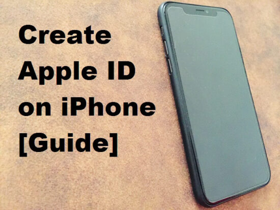 Create apple id on iPhone full guide