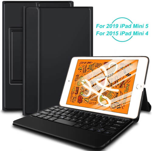 IVSO iPad Mini 5 Bluetooth Keyboard Case
