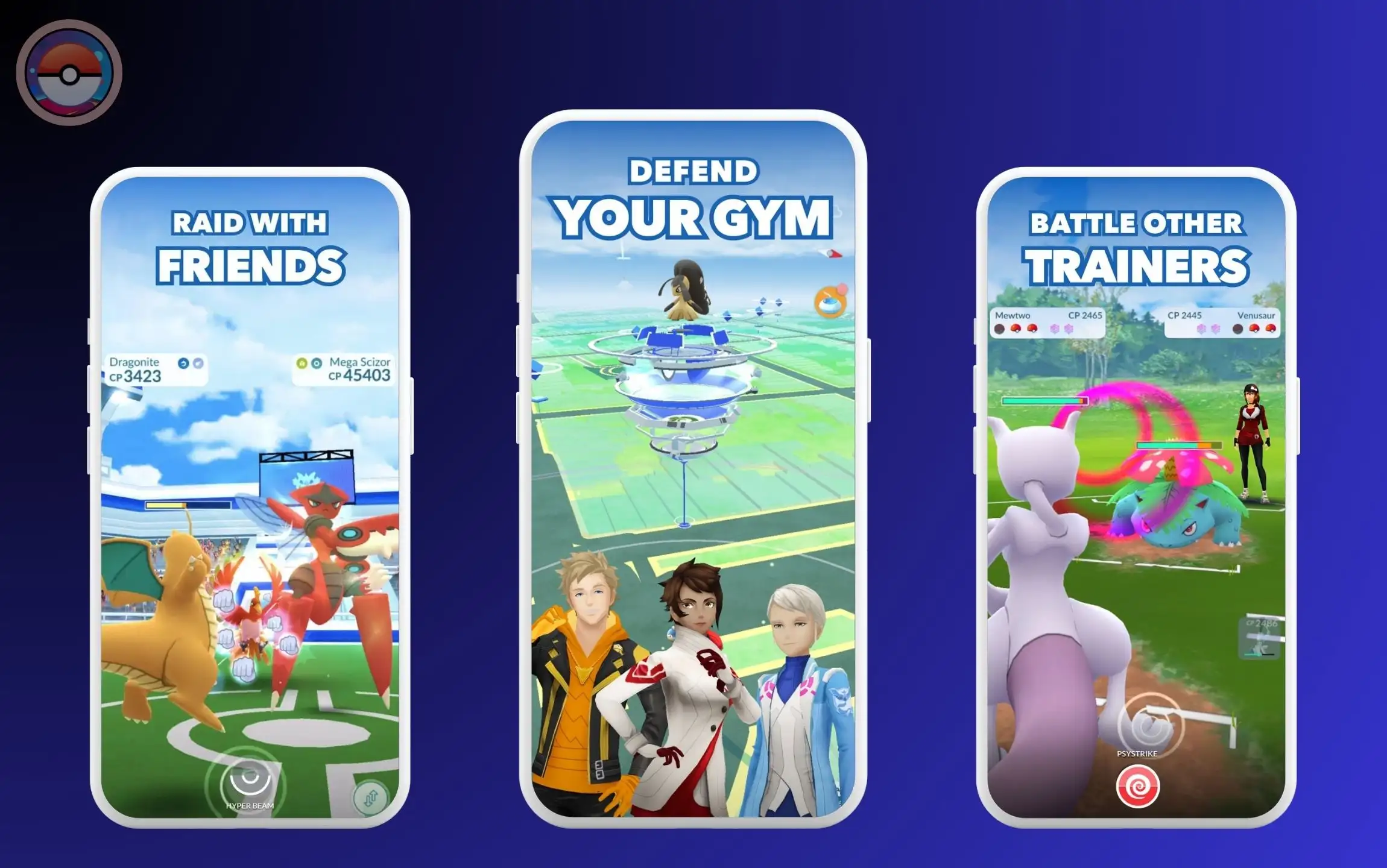 Pokémon GO Portrait Mode Games for iOS