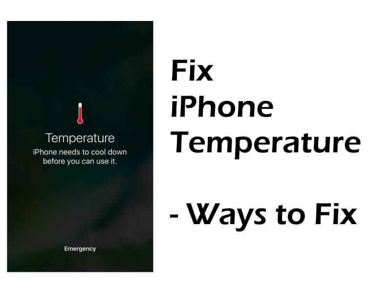 iPhone Needs to Cool Down Before You Can Use it