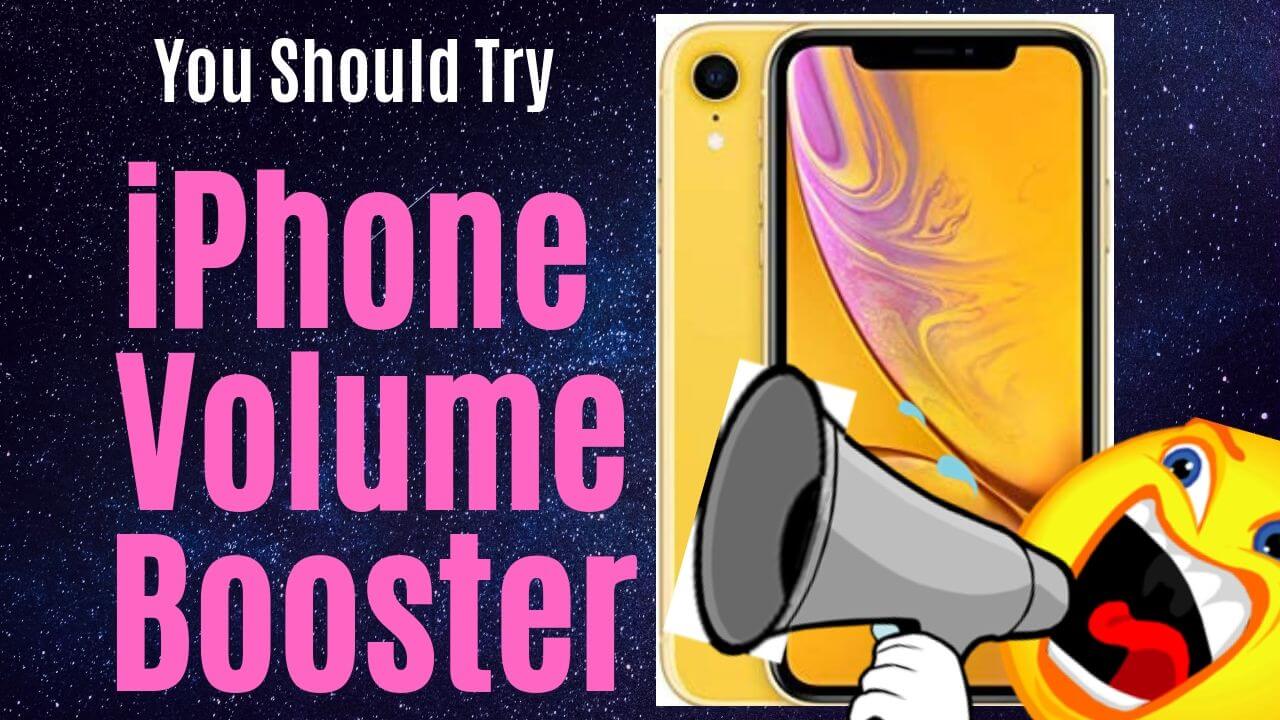 iPhone Volume booster