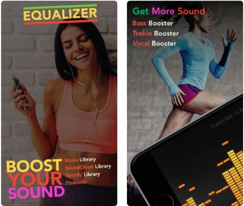 Equalizer plus volume booster app for iPhone and iPad