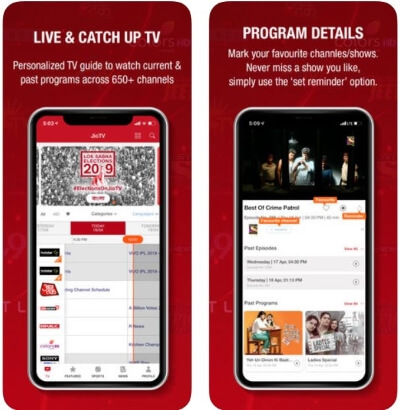 Find Live TV Streaming on your iOS device