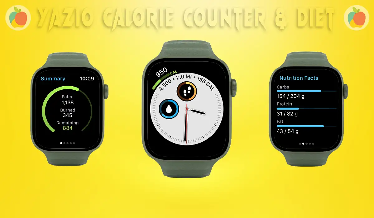 YAZIO Calorie Counter and Diet Apple Watch App