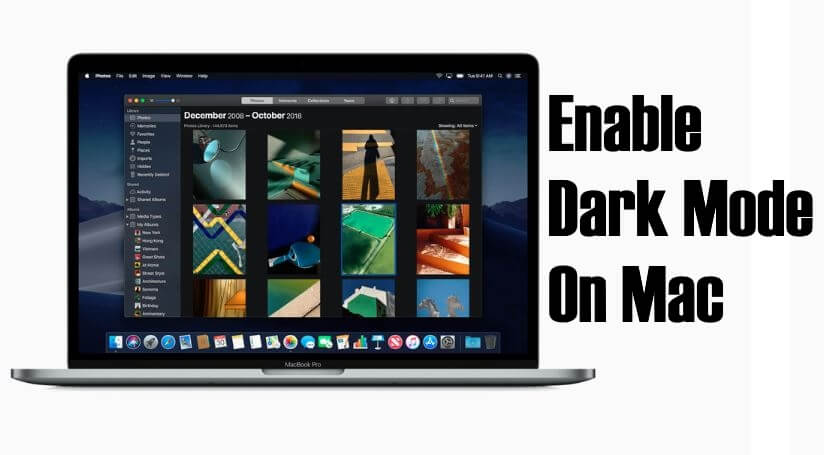 Enable Auto Dark mode on MacOS Catalina