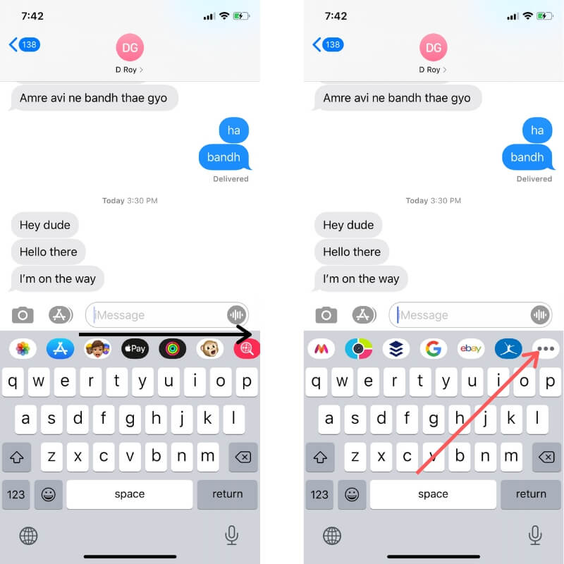 Hide Memoji Stickers from iPhone and iPad Keyboard app drawer