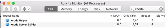 Shutdown XCode Server on Mac