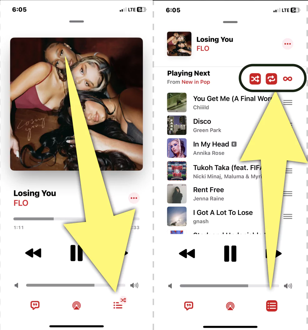 how-to-repeat-or-shuffle-songs-in-apple-music-iphone