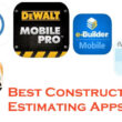 Best construction estimating apps
