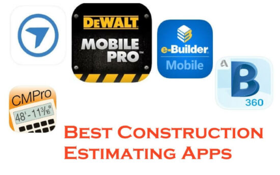 Best construction estimating apps
