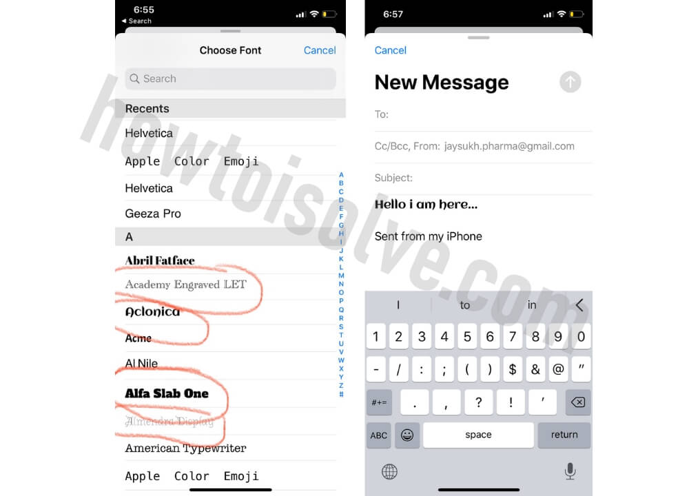 Советы Как добавить новые шрифты на iPhone и iPad без джейлбрейка