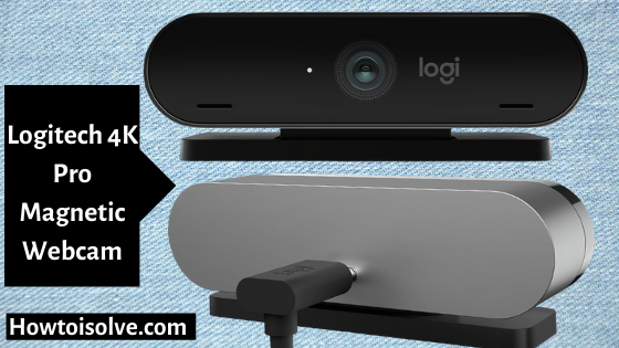 Logitech 4K Pro Magnetic Webcam Accessories for Apple Mac Pro Display XDR