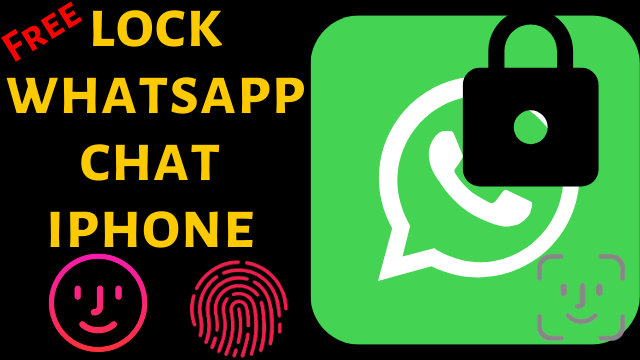 Lock WhatsApp Using FaceID or Touch ID On iPhone