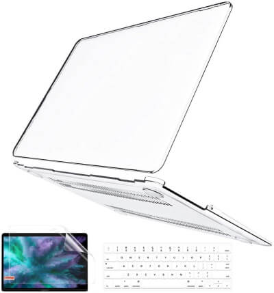 B BELK Ultra-Slim Crystal Clear MacBook Pro 16-inch Case