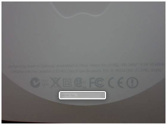 AirPort Express 2 Serial Number
