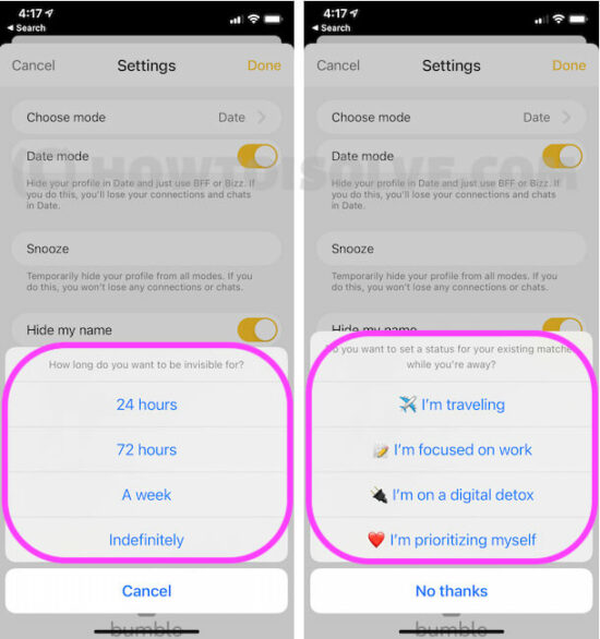 How to Reset Your Bumble Account on iPhone, iPad, Android in 2022
