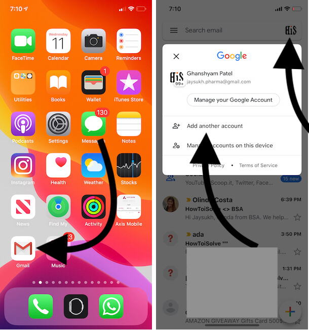 How to Setup iCloud Mail Account On Gmail App on iPhone and Android