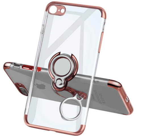 Meetree Ring Holder Clear Case for iPhone SE 2 - 2020 model