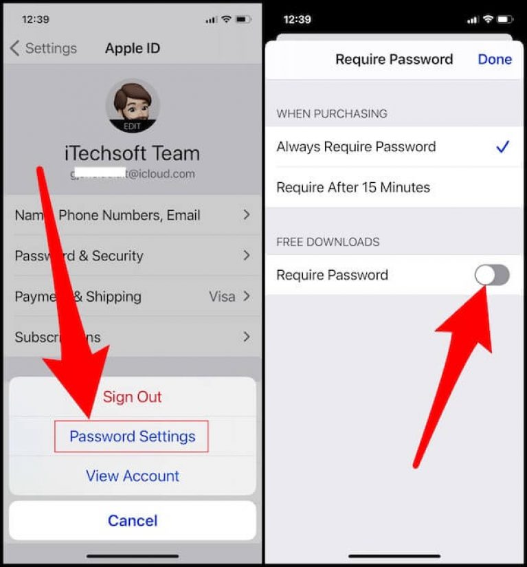 How To Disable Password For App Store On IPhone Mac 2023