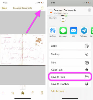 How to Scan Documents on Your iPhone or iPad Using Notes App