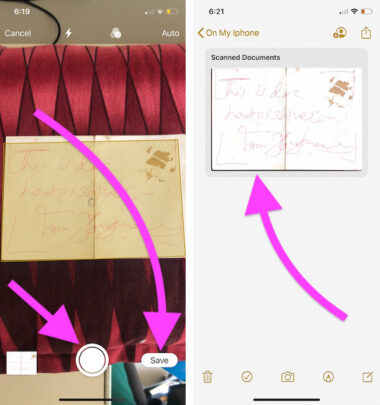 How to Scan Documents on Your iPhone or iPad Using Notes App