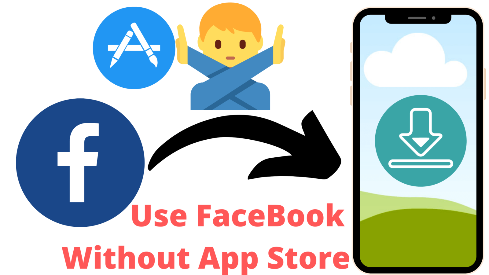 How to Download Facebook Without App Store on iPhone, iPad in 2023