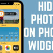 Hide Photos Widget Widgets on iPhone home screen