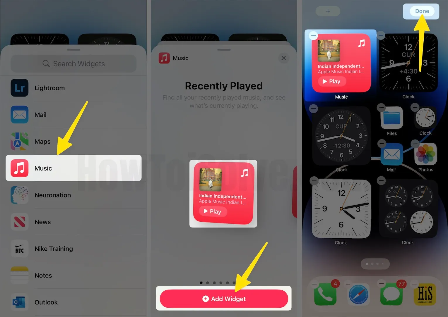 how to apple music widget on your iPhone home screen