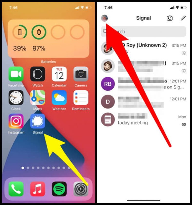 Change or Remove Phone Number on Signal iPhone, Android, Mac/PC