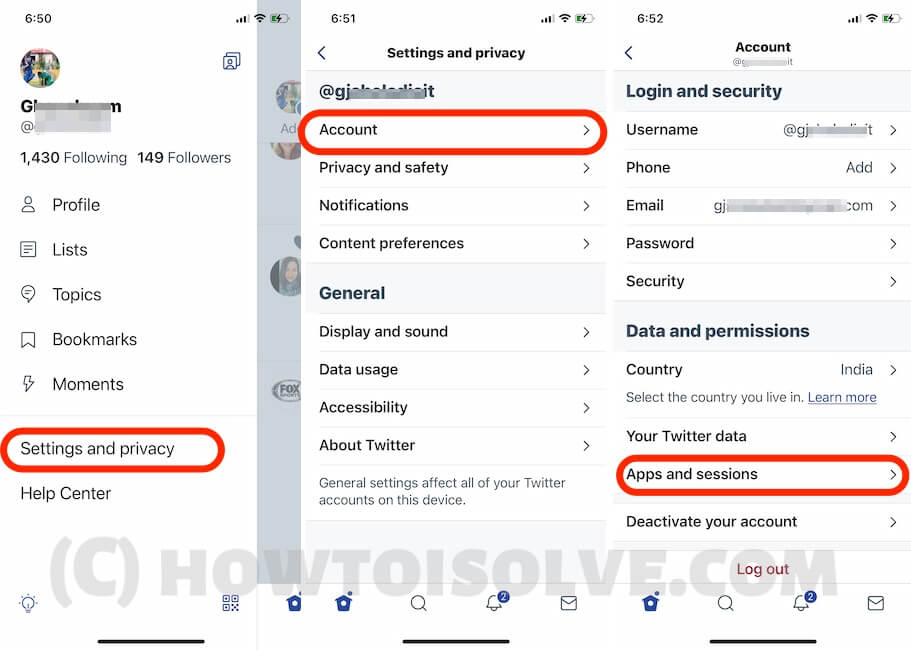 Remove Clubhouse Access from Twitter account