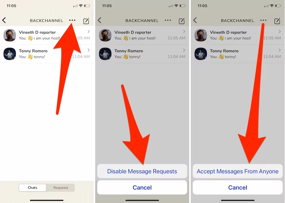 enable-and-disable-messages-requests-in-clubhouse-app