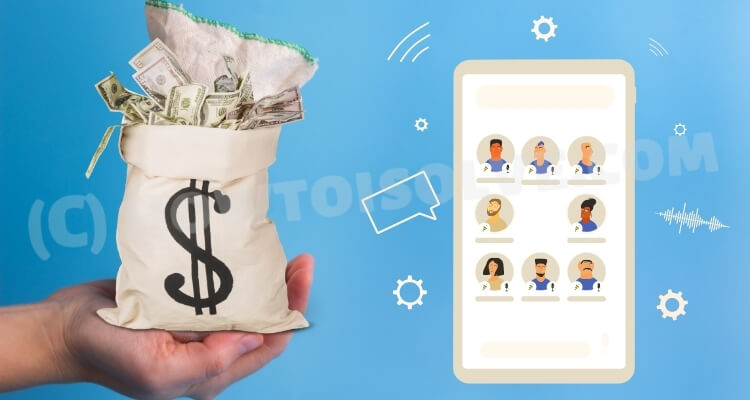 How does the Clubhouse app make money